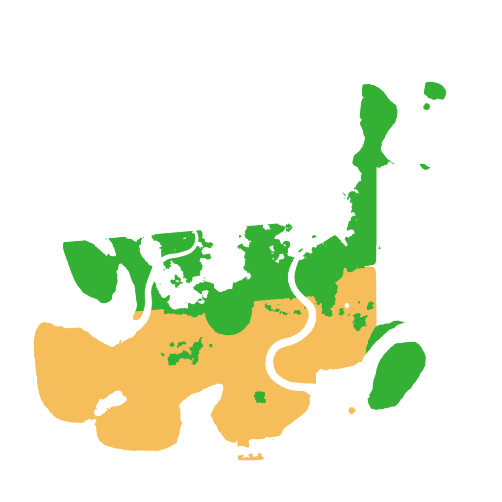 Biome Rust Map: Procedural Map, Size: 3000, Seed: 78844