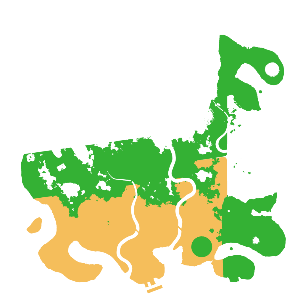 Biome Rust Map: Procedural Map, Size: 3850, Seed: 2597845