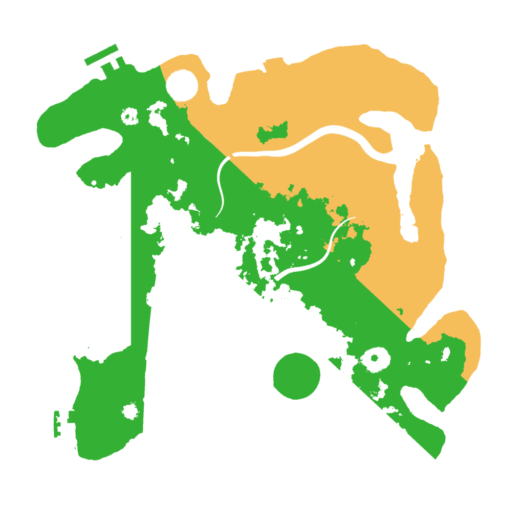 Biome Rust Map: Procedural Map, Size: 3000, Seed: 339684302