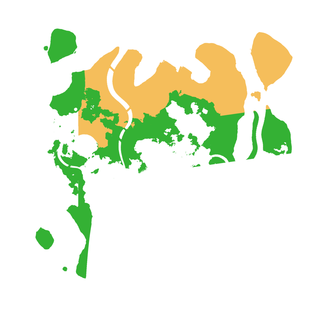 Biome Rust Map: Procedural Map, Size: 2734, Seed: 50000