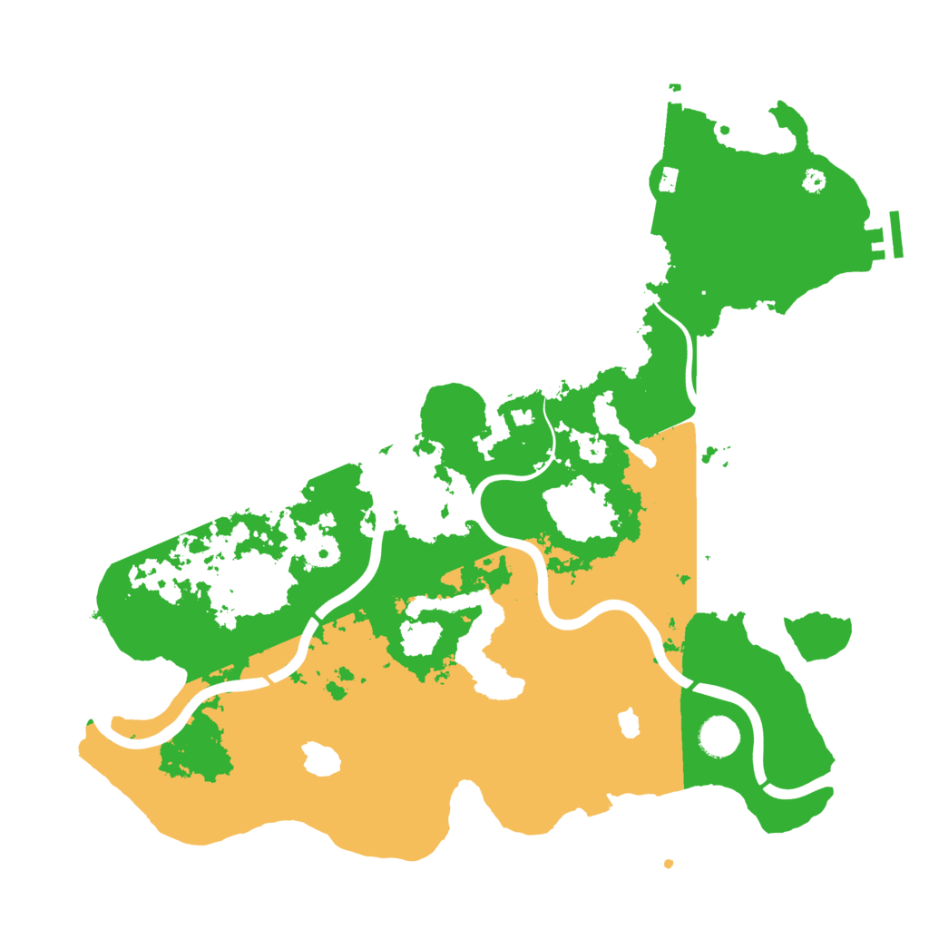 Biome Rust Map: Procedural Map, Size: 4000, Seed: 416288079