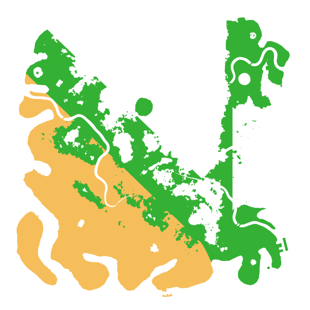 Biome Rust Map: Procedural Map, Size: 4750, Seed: 1220251