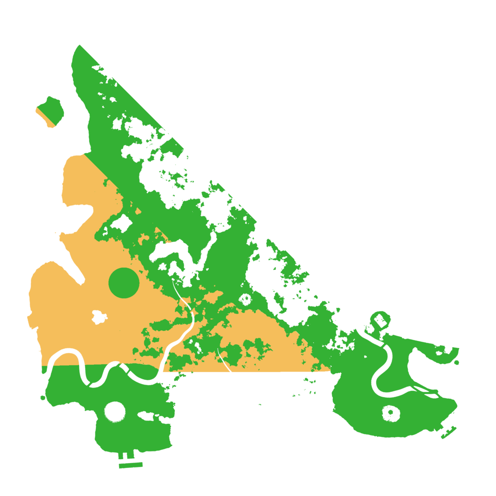 Biome Rust Map: Procedural Map, Size: 4250, Seed: 382527647