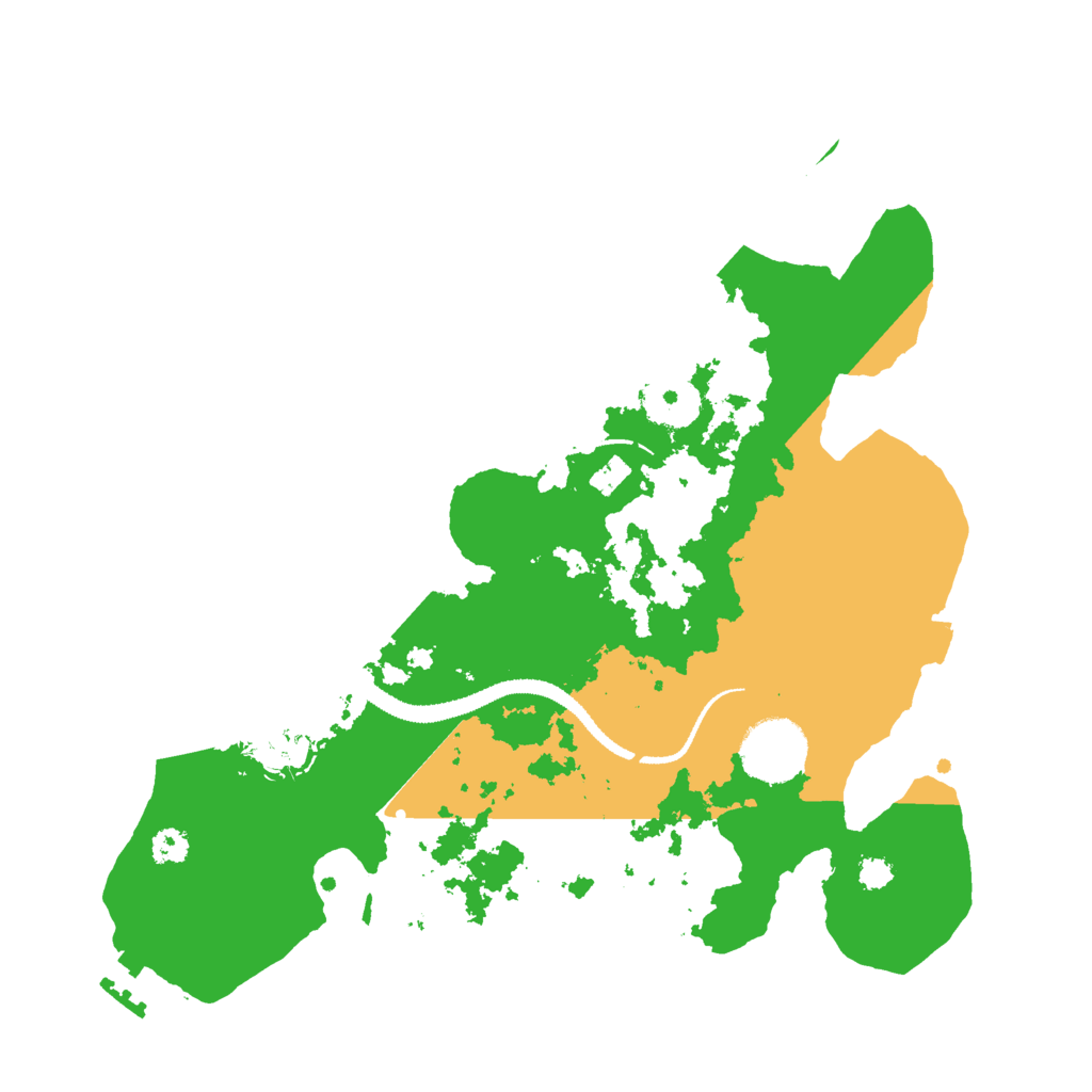 Biome Rust Map: Procedural Map, Size: 3000, Seed: 832552376