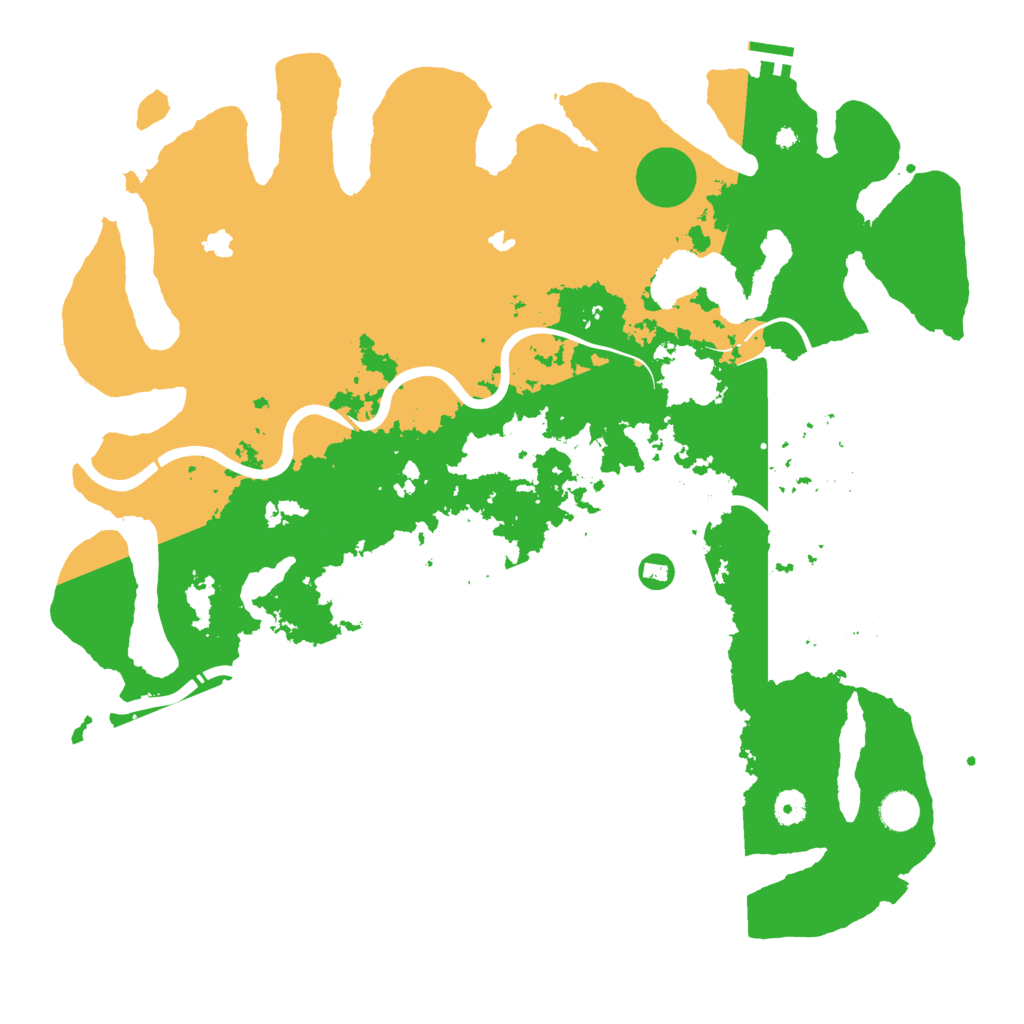 Biome Rust Map: Procedural Map, Size: 4500, Seed: 573289030