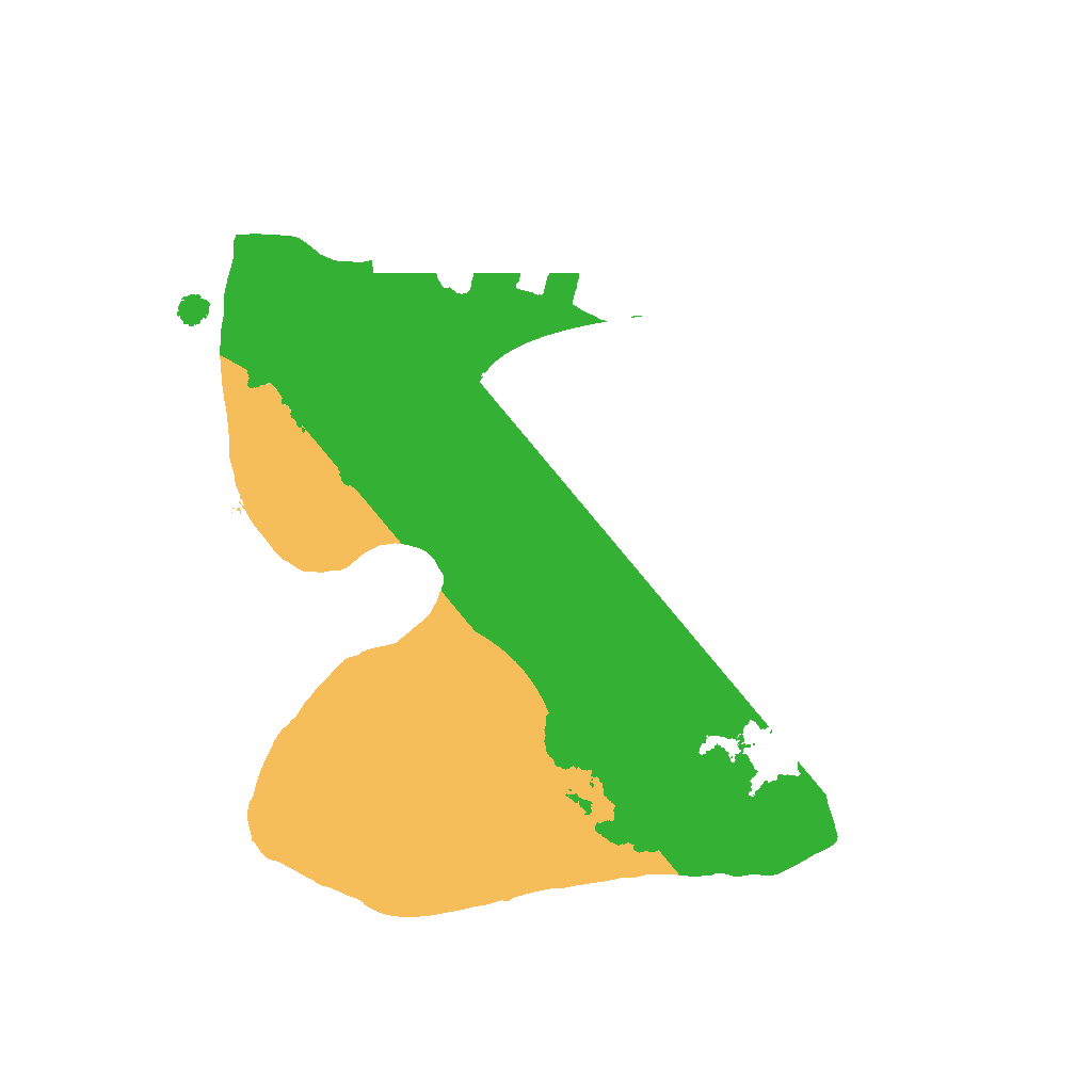 Biome Rust Map: Procedural Map, Size: 1400, Seed: 64556