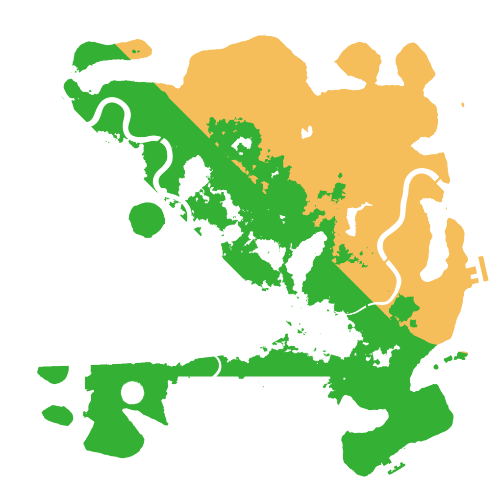 Biome Rust Map: Procedural Map, Size: 4000, Seed: 1706191030