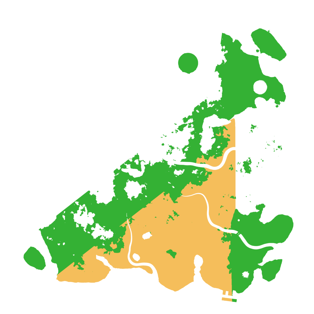 Biome Rust Map: Procedural Map, Size: 4250, Seed: 211655542
