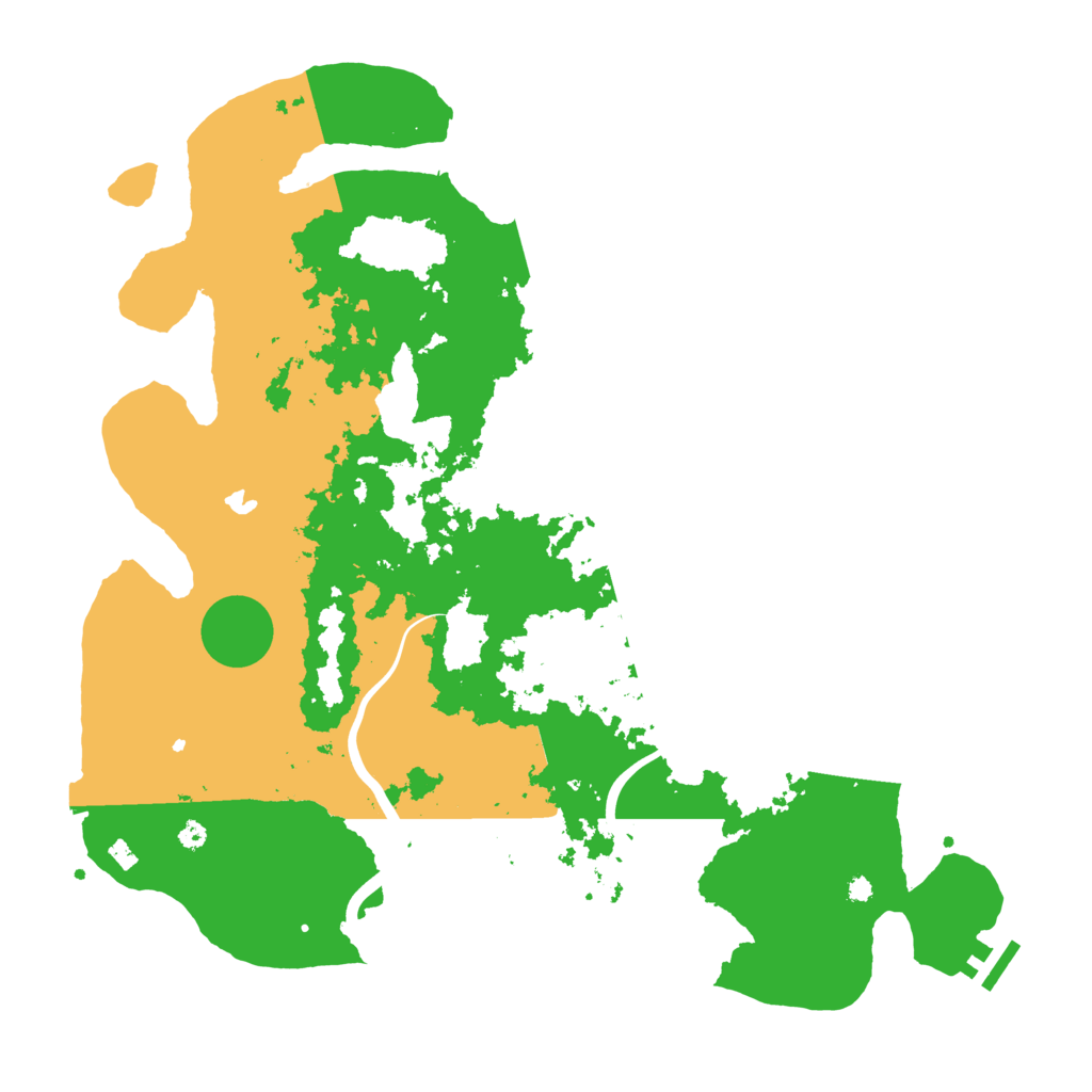 Biome Rust Map: Procedural Map, Size: 4000, Seed: 3593641