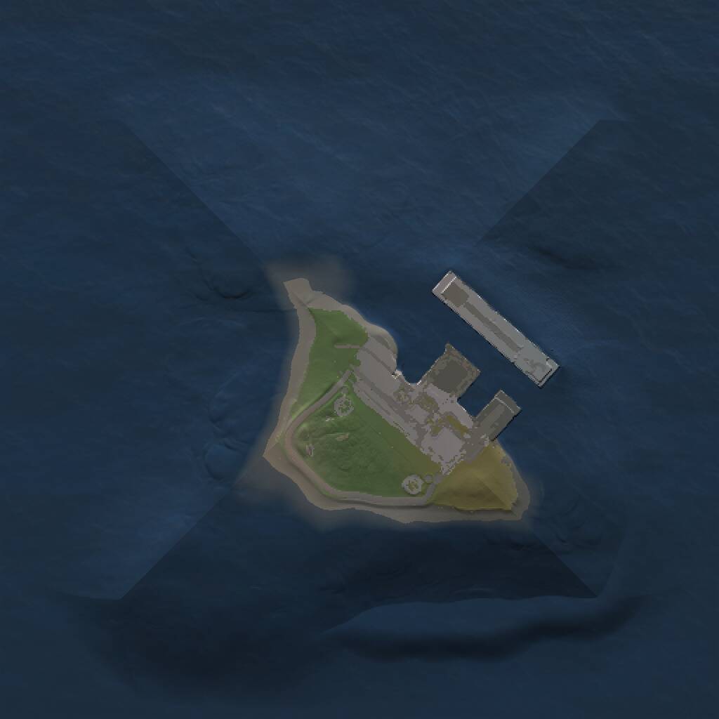 Rust Map: Procedural Map, Size: 1000, Seed: 87568224, 2 Monuments