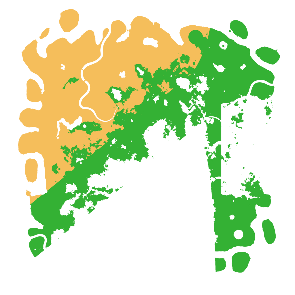 Biome Rust Map: Procedural Map, Size: 5500, Seed: 1207242384