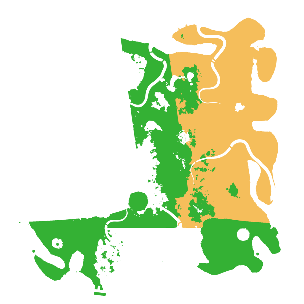 Biome Rust Map: Procedural Map, Size: 4250, Seed: 257349