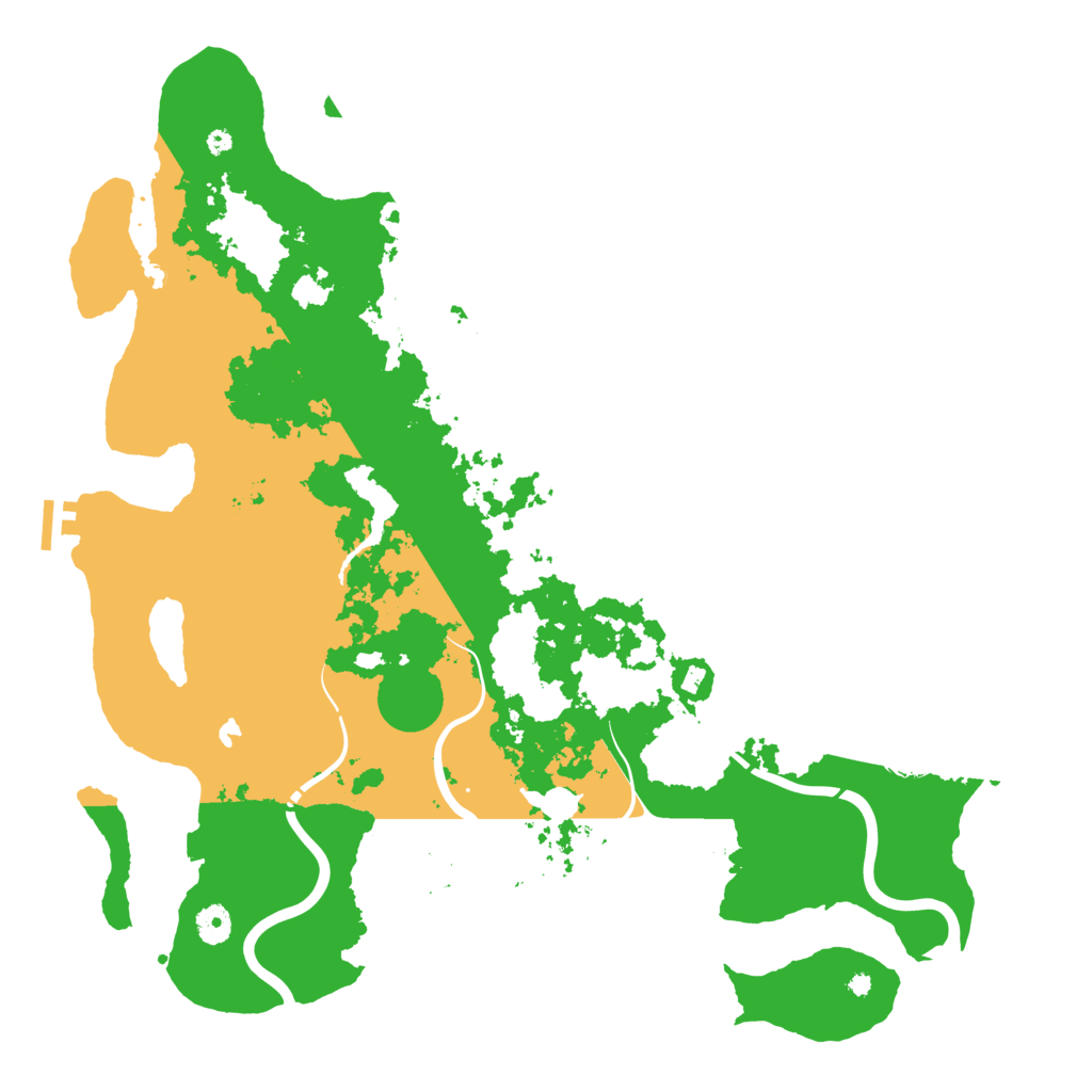Biome Rust Map: Procedural Map, Size: 4400, Seed: 40483340