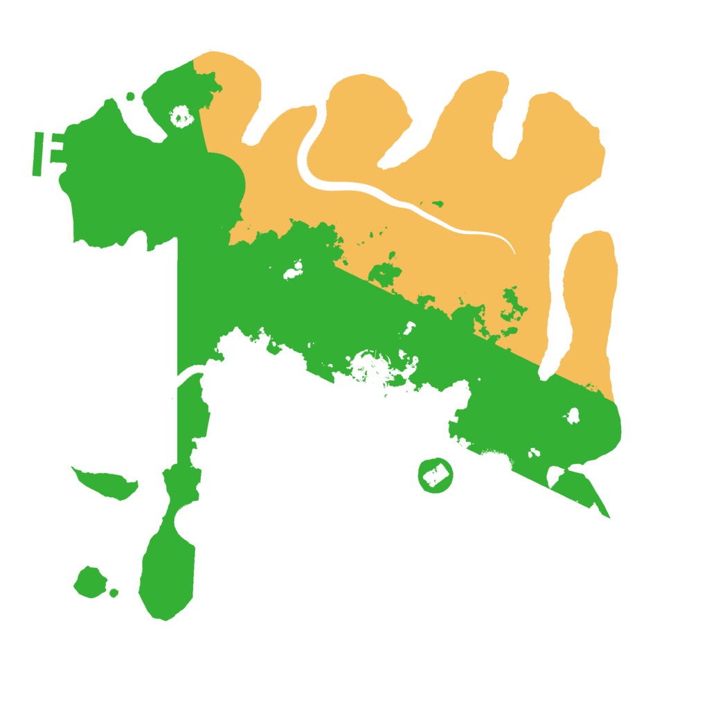 Biome Rust Map: Procedural Map, Size: 3250, Seed: 1997997386