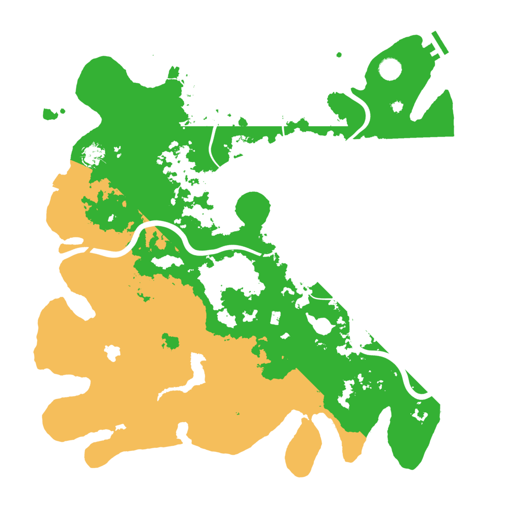 Biome Rust Map: Procedural Map, Size: 4000, Seed: 967188481