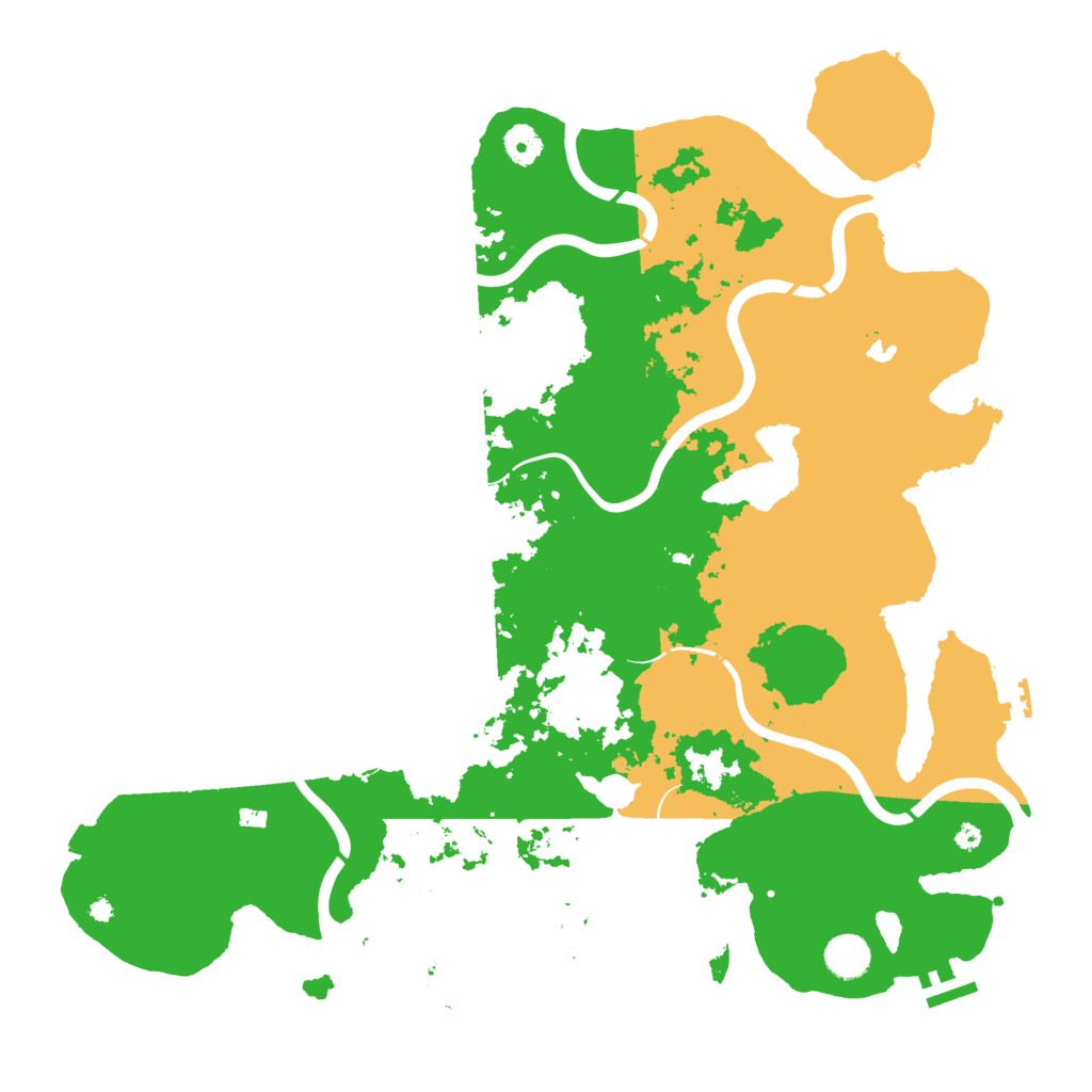 Biome Rust Map: Procedural Map, Size: 4250, Seed: 1514523313