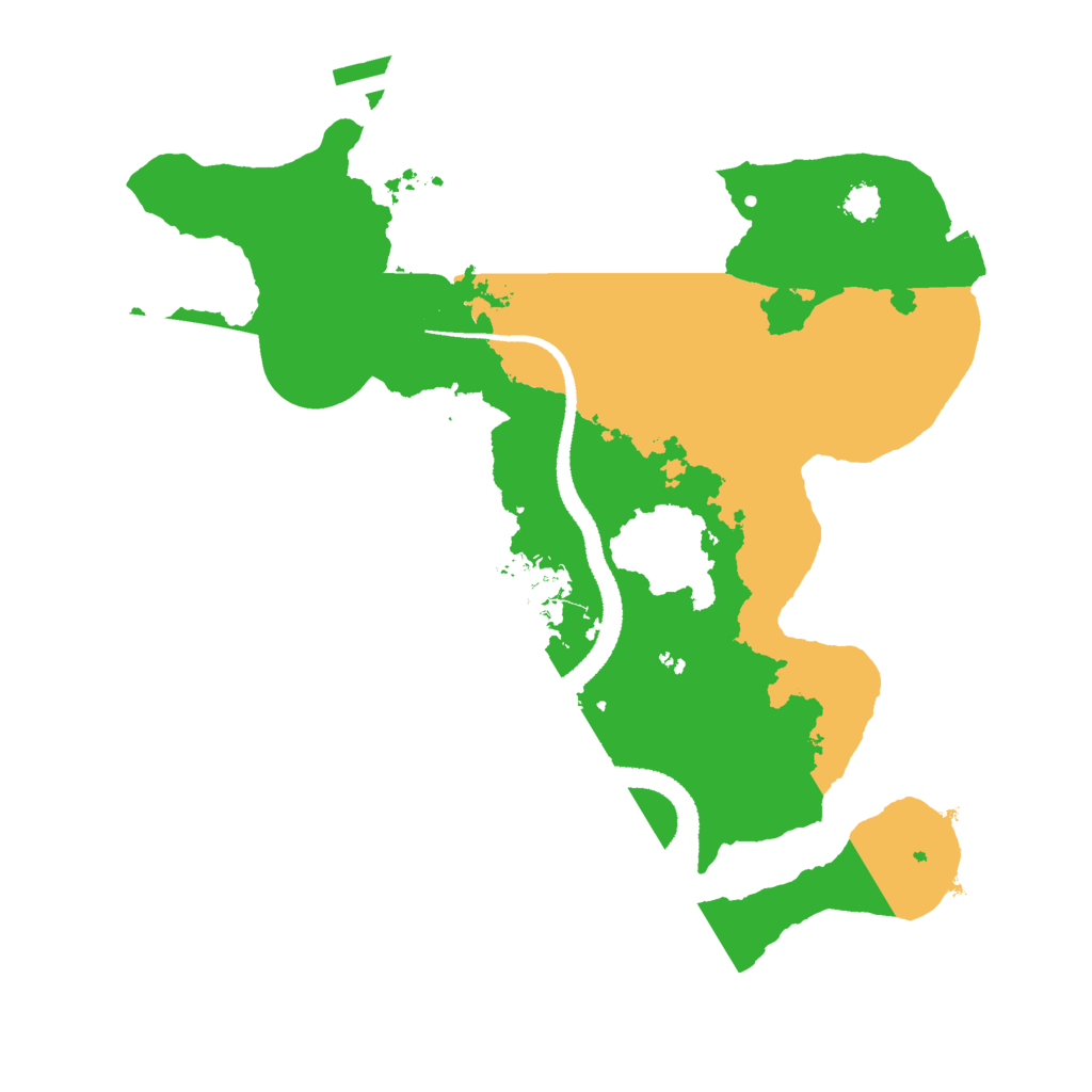 Biome Rust Map: Procedural Map, Size: 2700, Seed: 1765281687