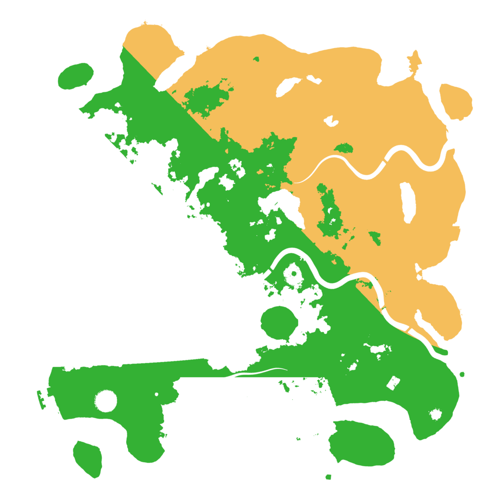 Biome Rust Map: Procedural Map, Size: 4000, Seed: 663452361