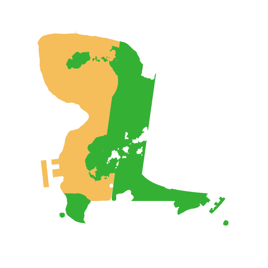 Biome Rust Map: Procedural Map, Size: 2000, Seed: 946889250