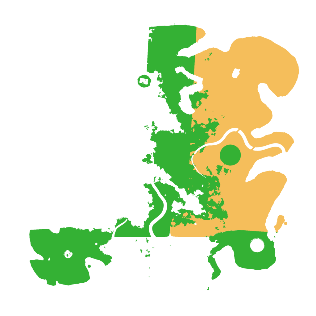 Biome Rust Map: Procedural Map, Size: 4000, Seed: 865250904