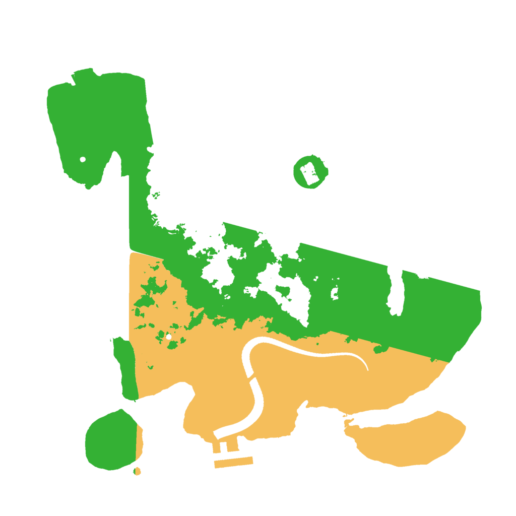 Biome Rust Map: Procedural Map, Size: 2700, Seed: 1765368126