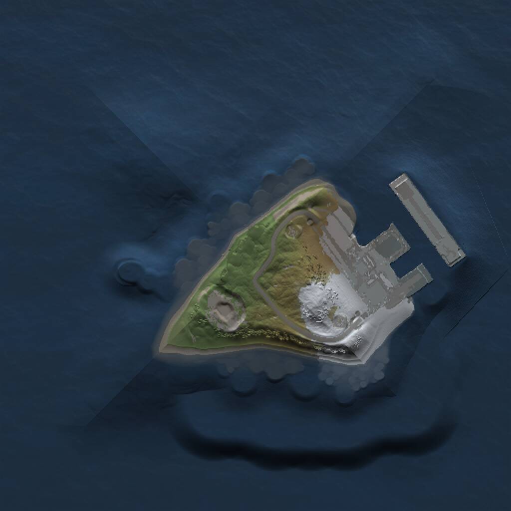 Rust Map: Procedural Map, Size: 1000, Seed: 37614592, 2 Monuments