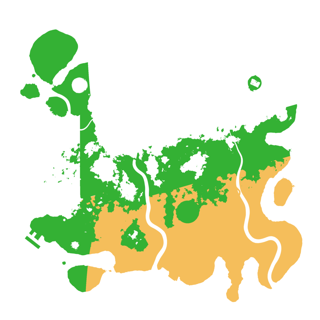 Biome Rust Map: Procedural Map, Size: 3750, Seed: 45241023