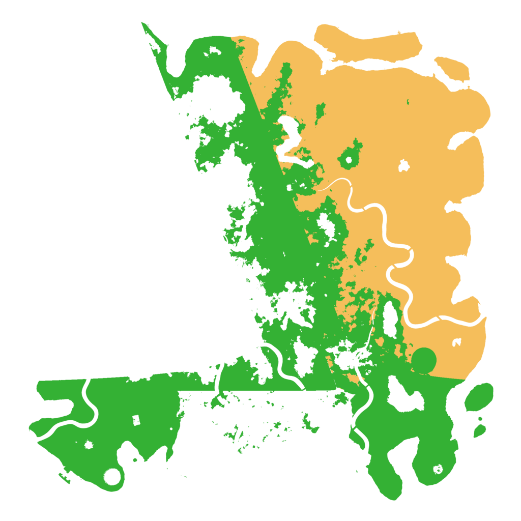 Biome Rust Map: Procedural Map, Size: 5500, Seed: 697278799