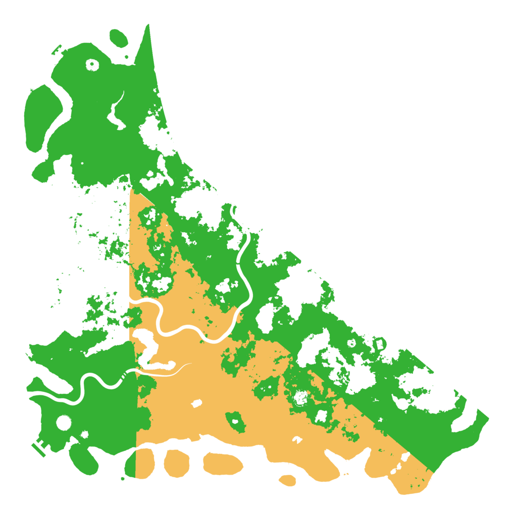Biome Rust Map: Procedural Map, Size: 6000, Seed: 1876060138