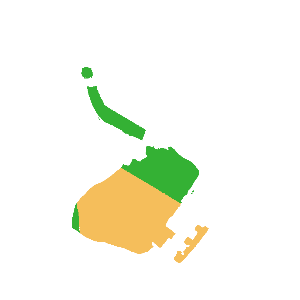 Biome Rust Map: Procedural Map, Size: 1000, Seed: 111932245