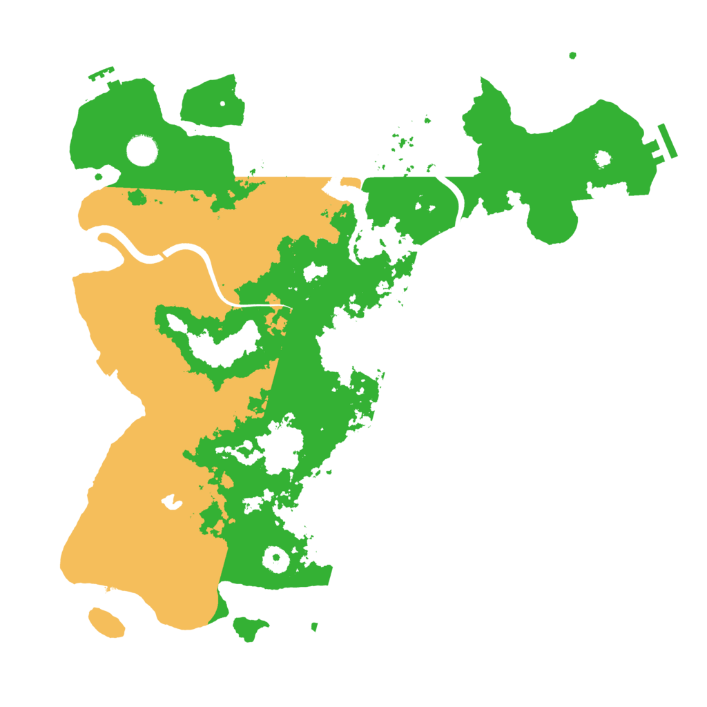 Biome Rust Map: Procedural Map, Size: 4000, Seed: 4352632