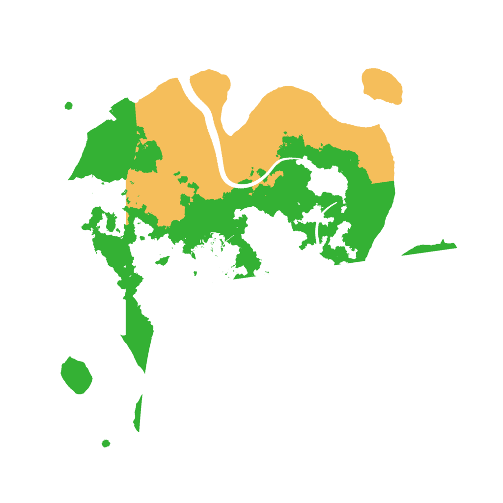Biome Rust Map: Procedural Map, Size: 2567, Seed: 50000