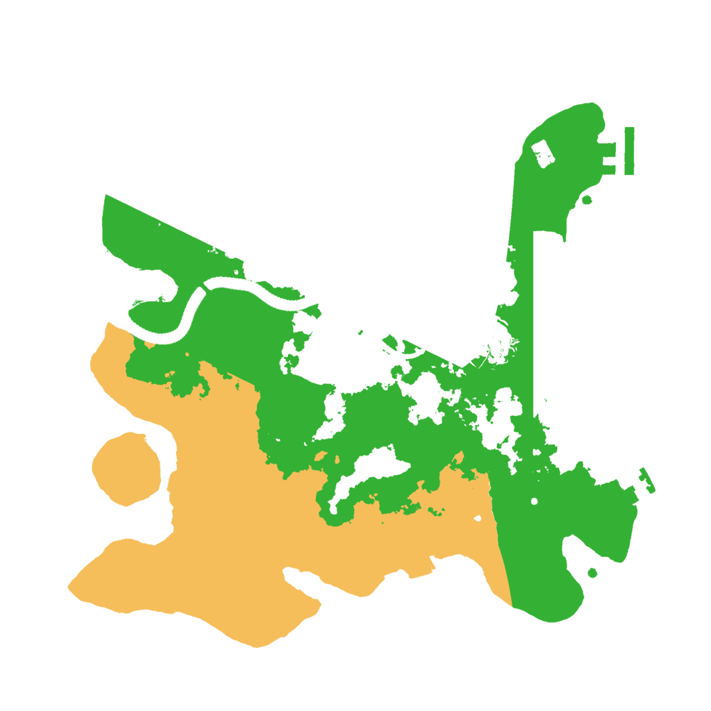 Biome Rust Map: Procedural Map, Size: 3000, Seed: 488151992