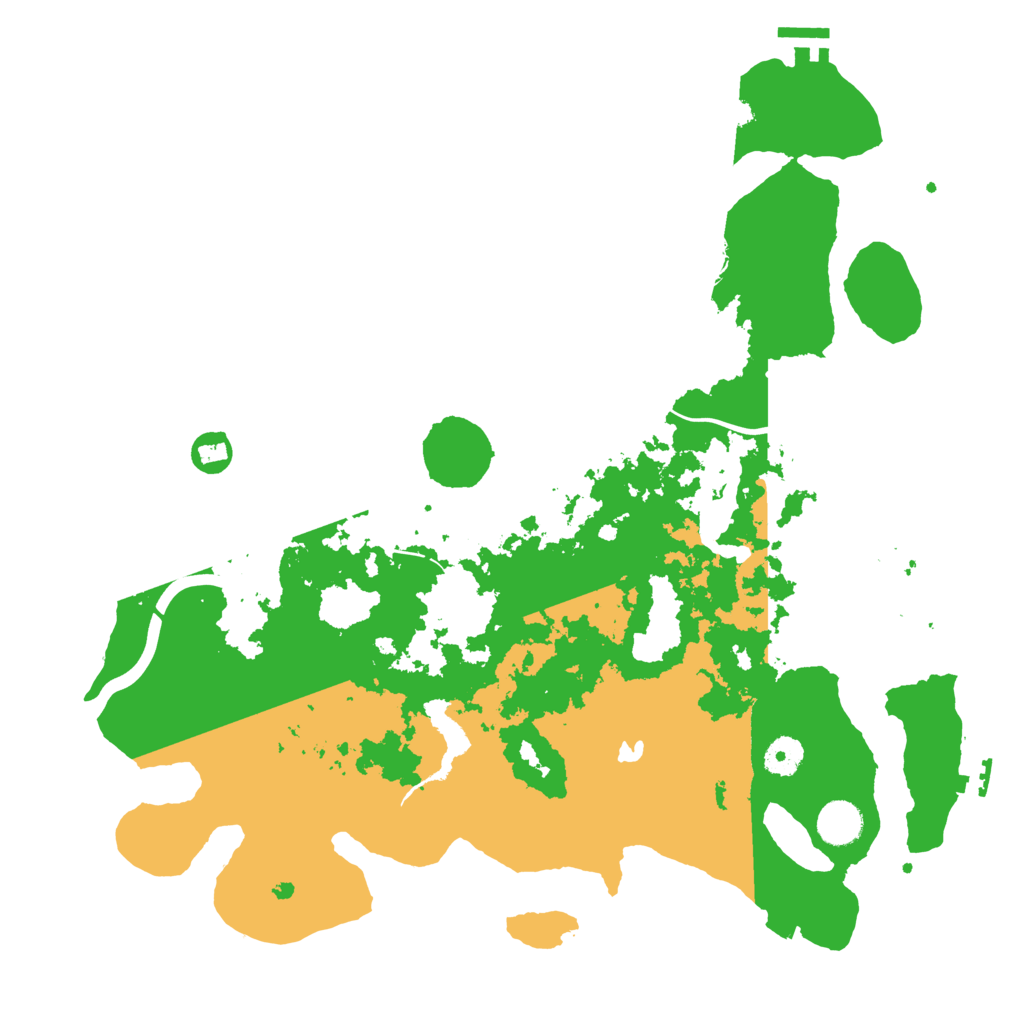 Biome Rust Map: Procedural Map, Size: 4000, Seed: 247215730