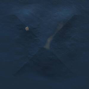 Thumbnail Rust Map: Procedural Map, Size: 1000, Seed: 1302818971, 1 Monuments