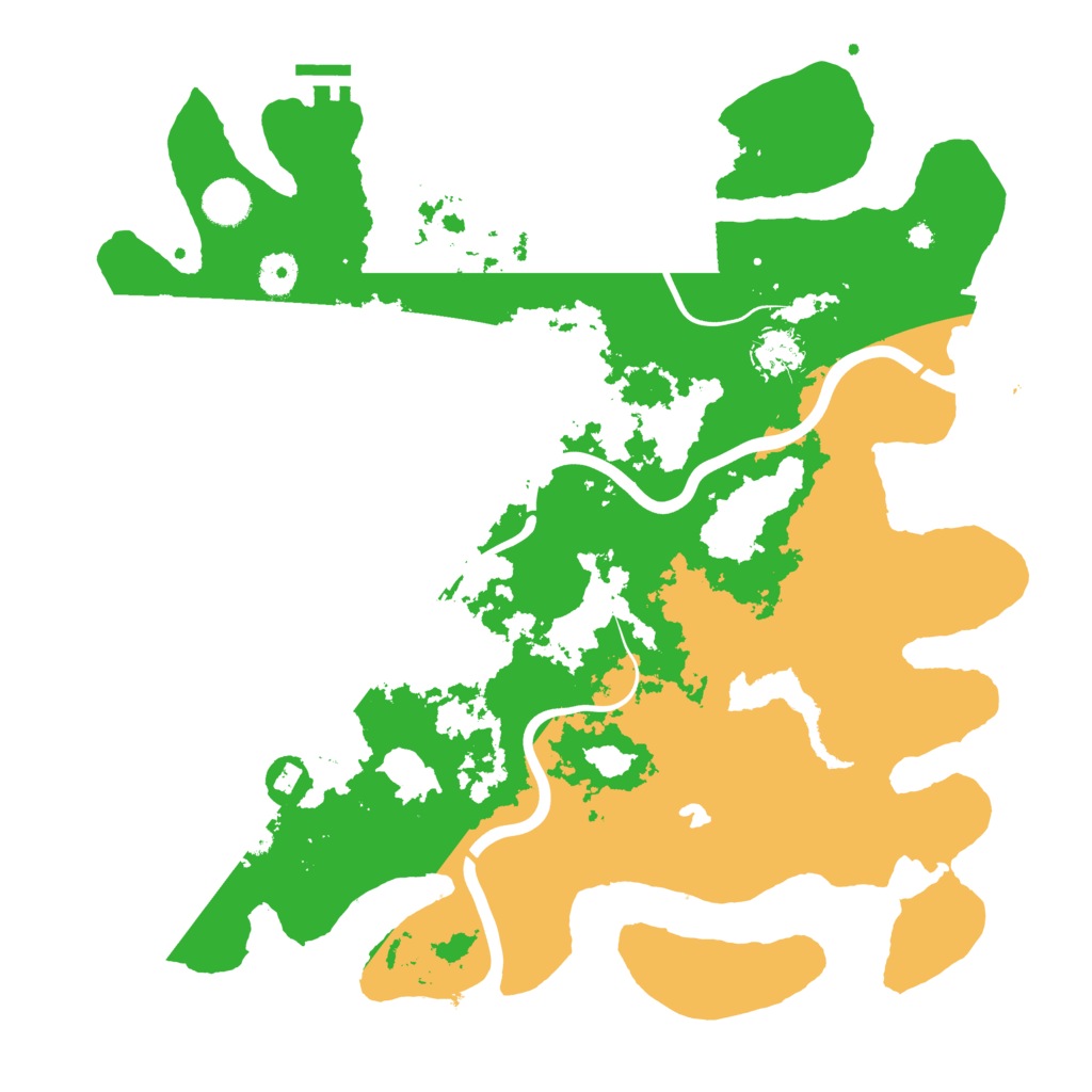 Biome Rust Map: Procedural Map, Size: 4000, Seed: 795176204