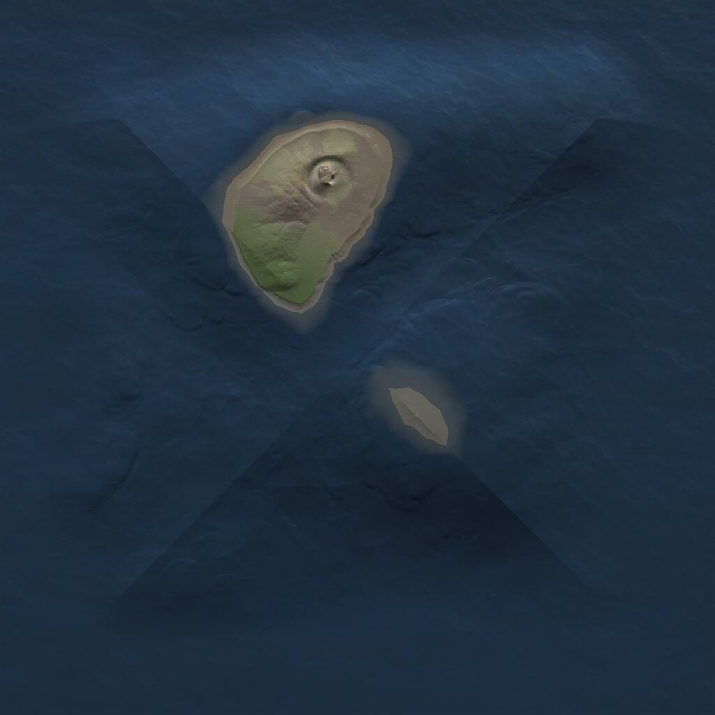 Rust Map: Procedural Map, Size: 1000, Seed: 908556740, 1 Monuments