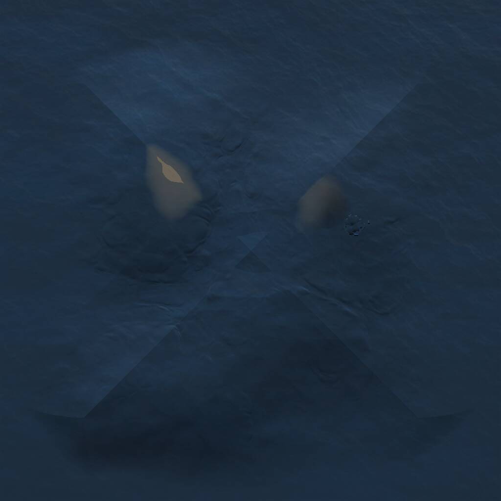 Rust Map: Procedural Map, Size: 1000, Seed: 630574672, 1 Monuments