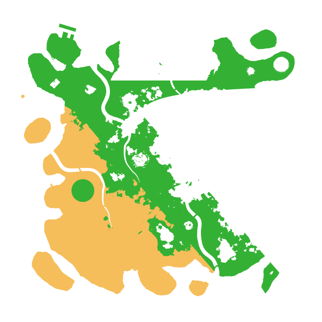 Biome Rust Map: Procedural Map, Size: 3750, Seed: 1945552431
