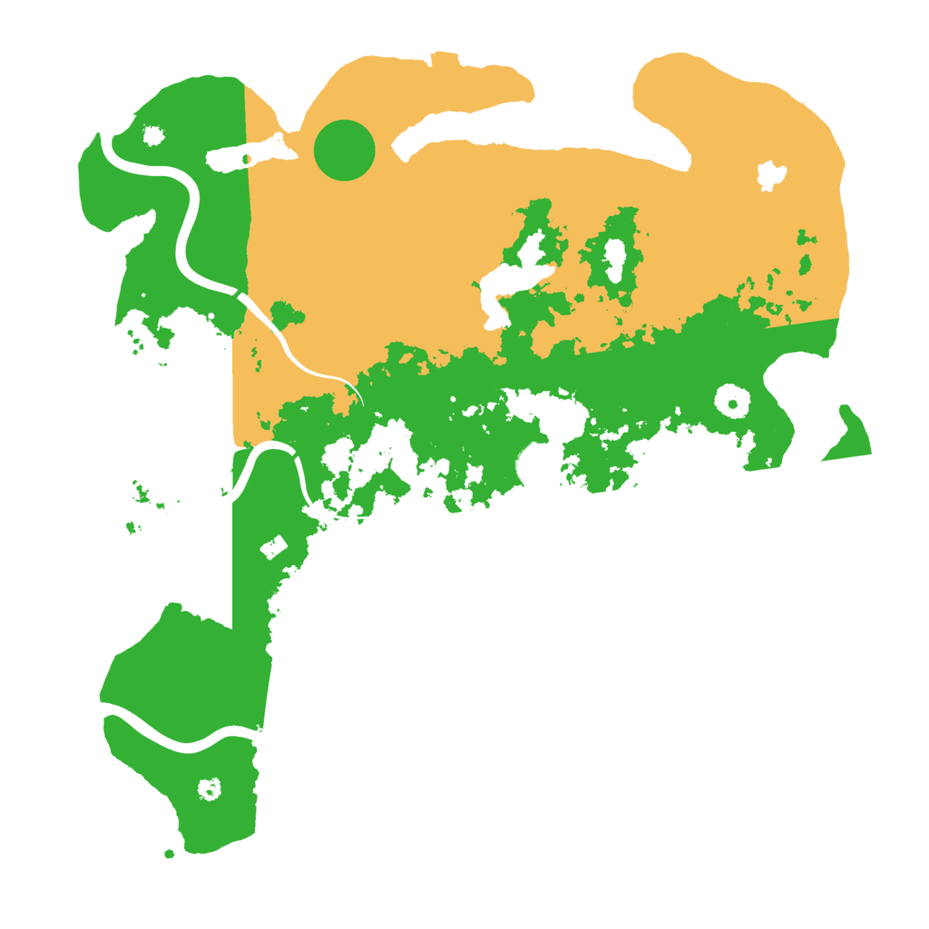 Biome Rust Map: Procedural Map, Size: 4000, Seed: 2027593604