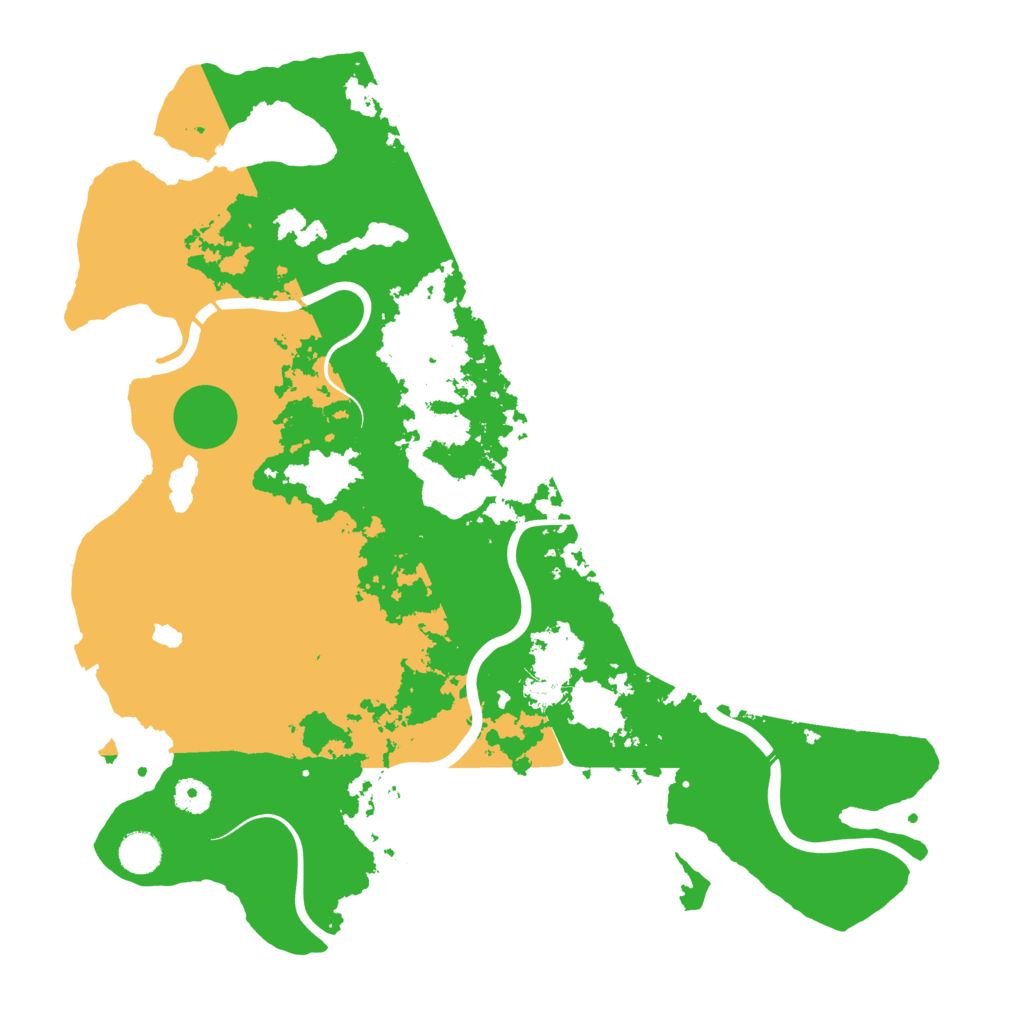 Biome Rust Map: Procedural Map, Size: 4250, Seed: 874682125