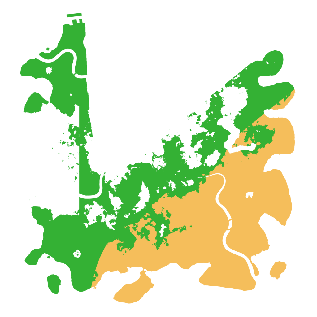Biome Rust Map: Procedural Map, Size: 4250, Seed: 2059101870