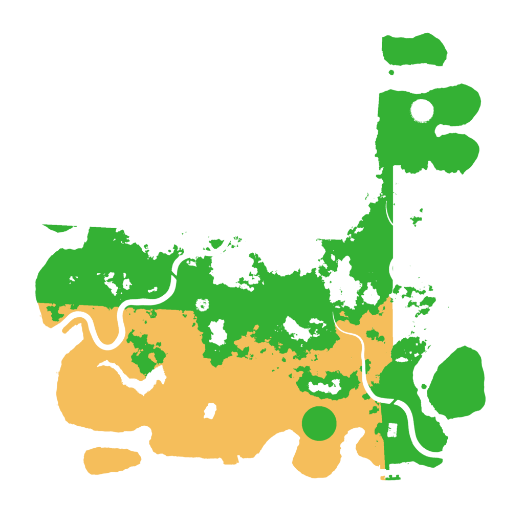 Biome Rust Map: Procedural Map, Size: 4000, Seed: 1436808637