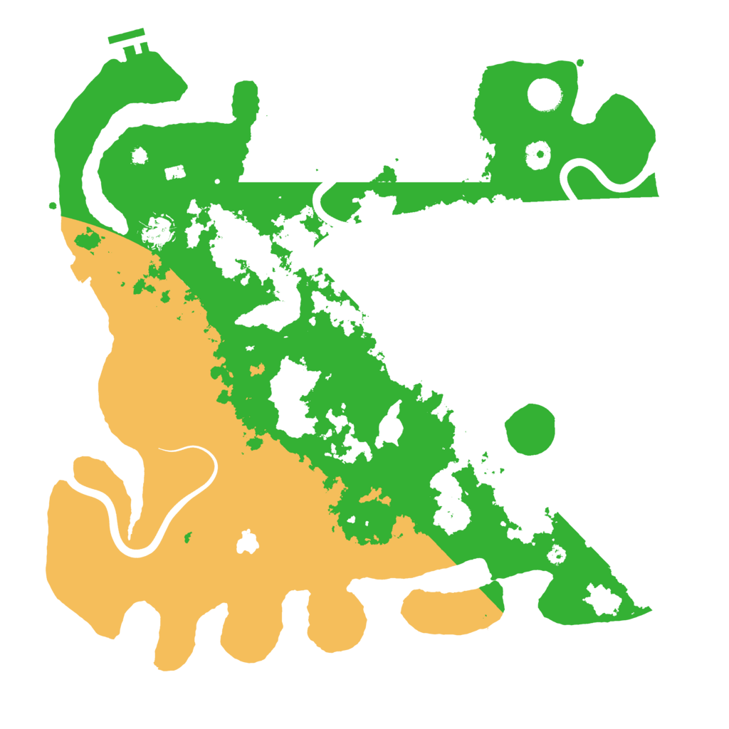 Biome Rust Map: Procedural Map, Size: 4000, Seed: 22163