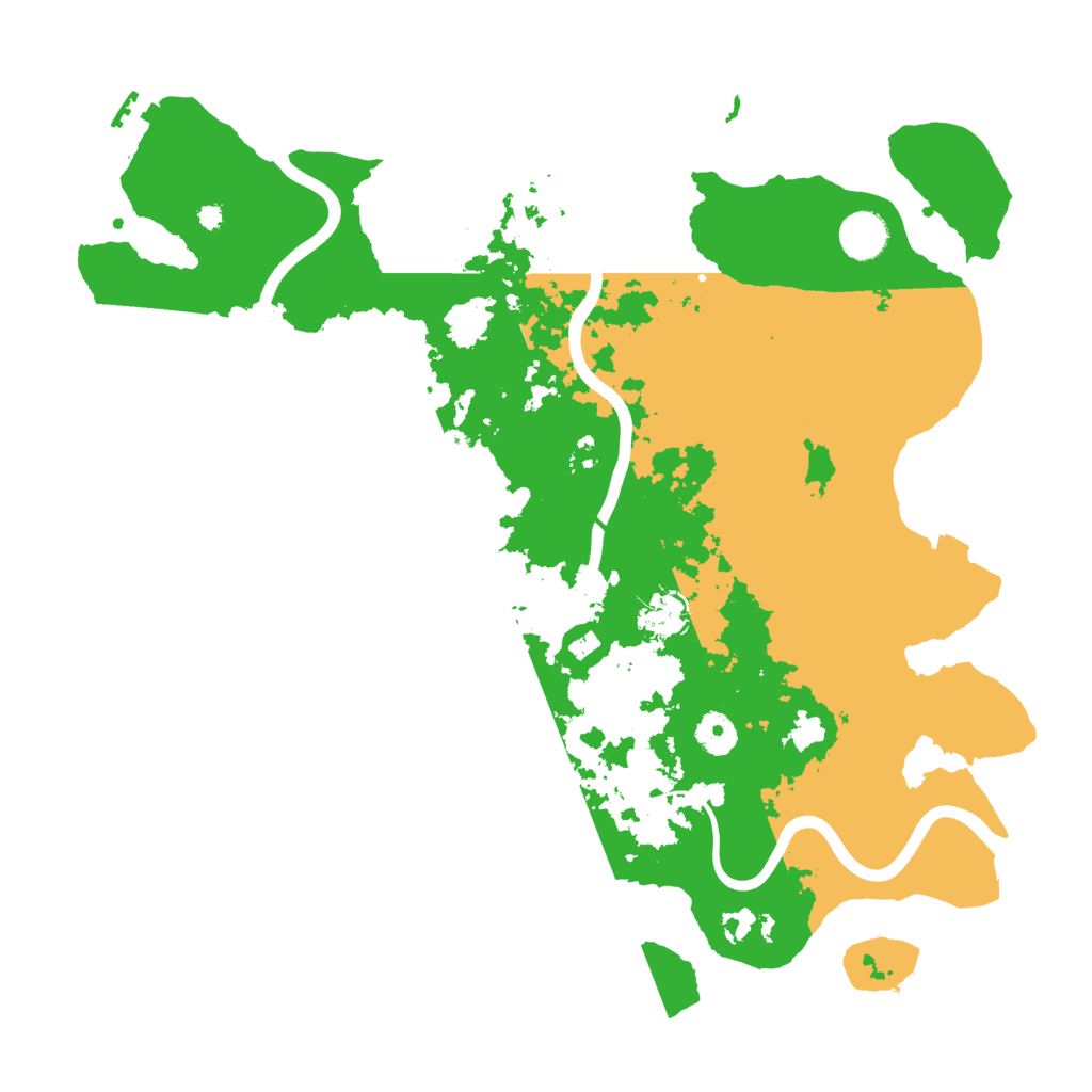 Biome Rust Map: Procedural Map, Size: 3980, Seed: 60000