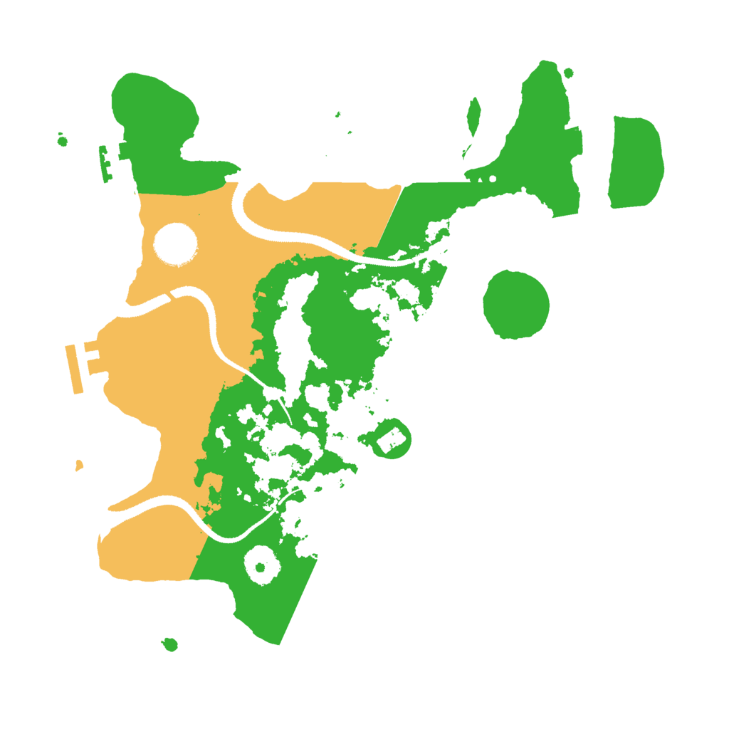 Biome Rust Map: Procedural Map, Size: 3000, Seed: 867893891
