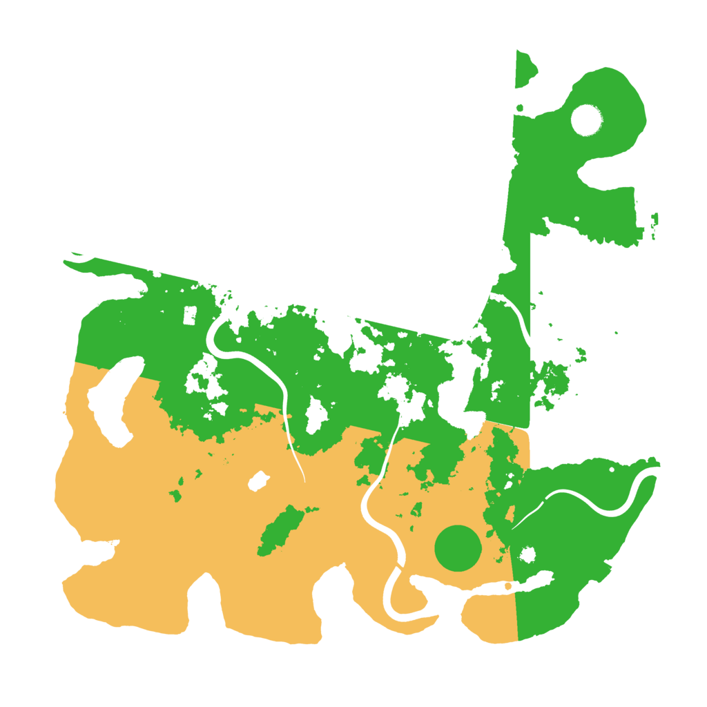 Biome Rust Map: Procedural Map, Size: 4000, Seed: 12365167