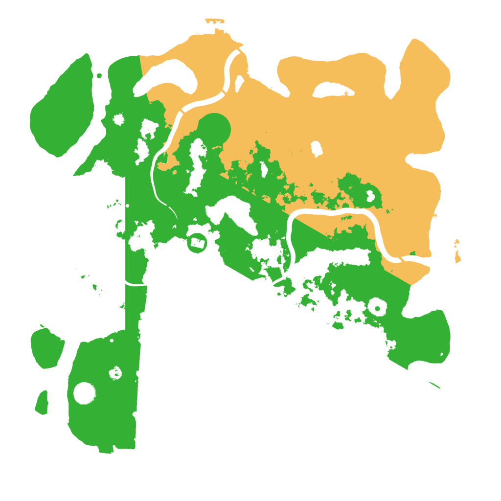 Biome Rust Map: Procedural Map, Size: 4000, Seed: 1163783563
