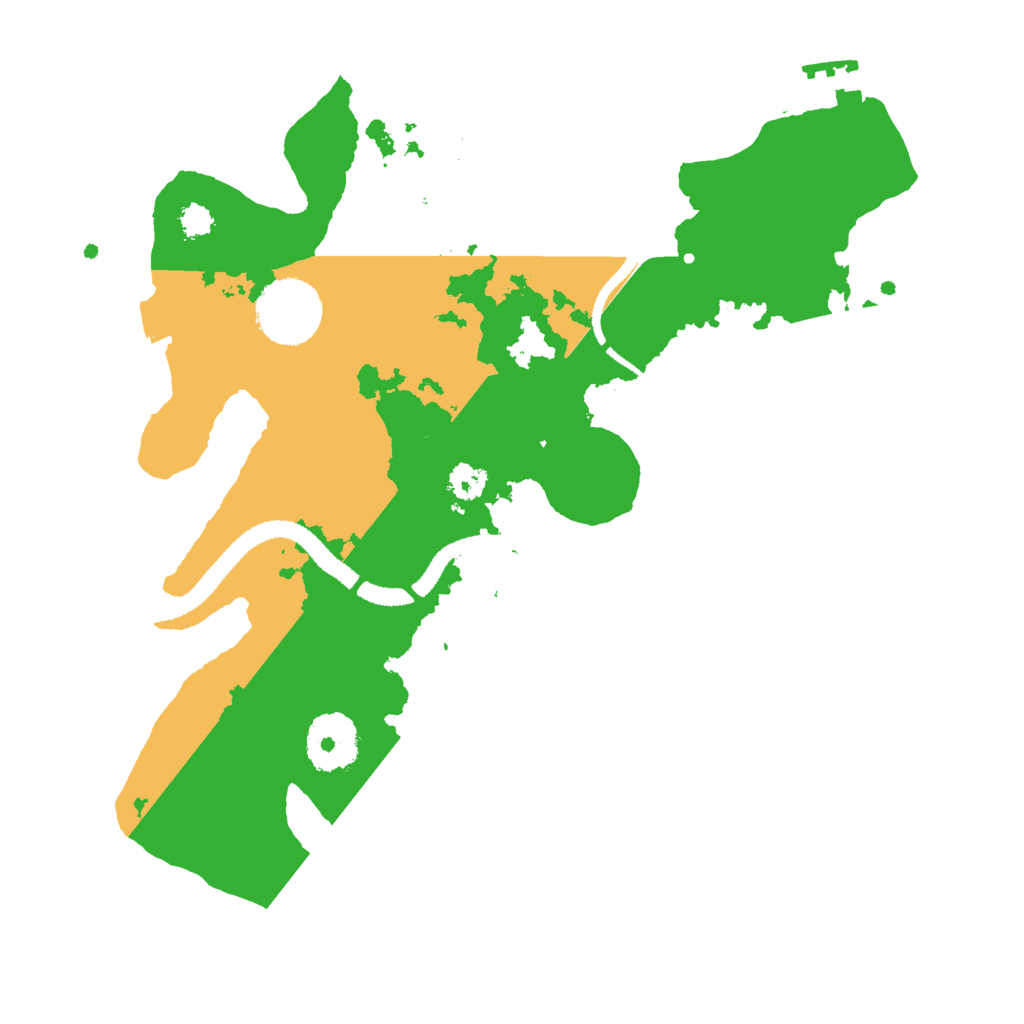 Biome Rust Map: Procedural Map, Size: 2800, Seed: 1917770960
