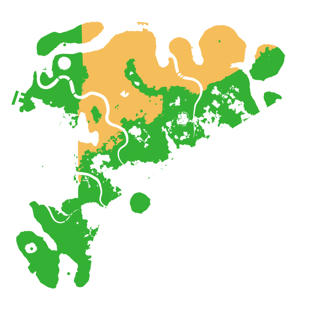 Biome Rust Map: Procedural Map, Size: 4250, Seed: 599535326